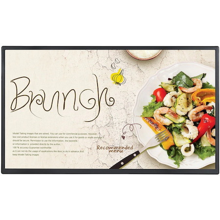 LG 32SM5J-B 32" Digital Signage Display - 24 Hours/7 Days Operation - Energy Star - TAA Compliant