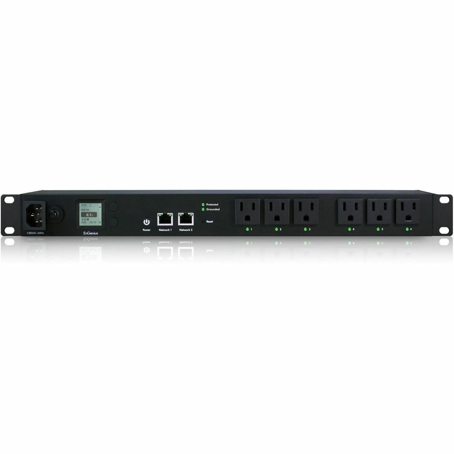 EnGenius Technologies ECP106 6 Outlet Cloud Managed Smart PDU