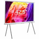 Samsung The Serif LS01D QN43LS01DAF 42.5" Smart LED-LCD TV - 4K UHDTV - High Dynamic Range (HDR) - Cloud White