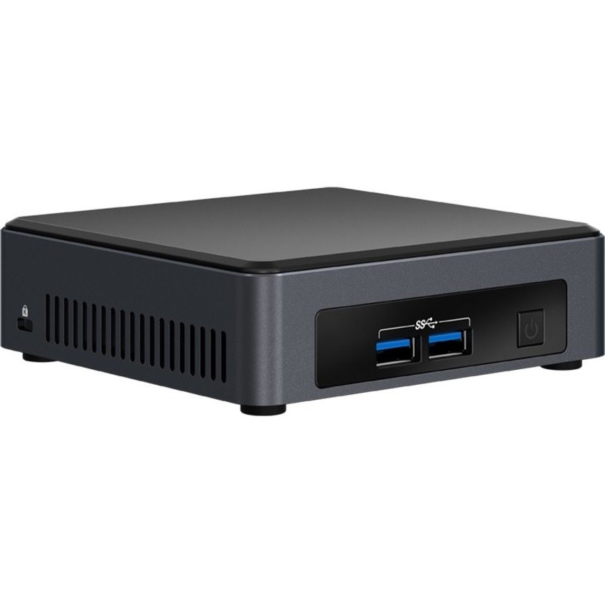 Intel NUC NUC7i3DNKE Barebone System - Mini PC - Intel Core i3 7th Gen i3-7100U 2.40 GHz