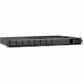 Eaton Tripp Lite Series 1.44kW 120V Single-Phase ATS/Local Metered PDU - 8 NEMA 5-15R Outlets, Dual 5-15P Inputs, 12 ft. Cords, 1U, TAA