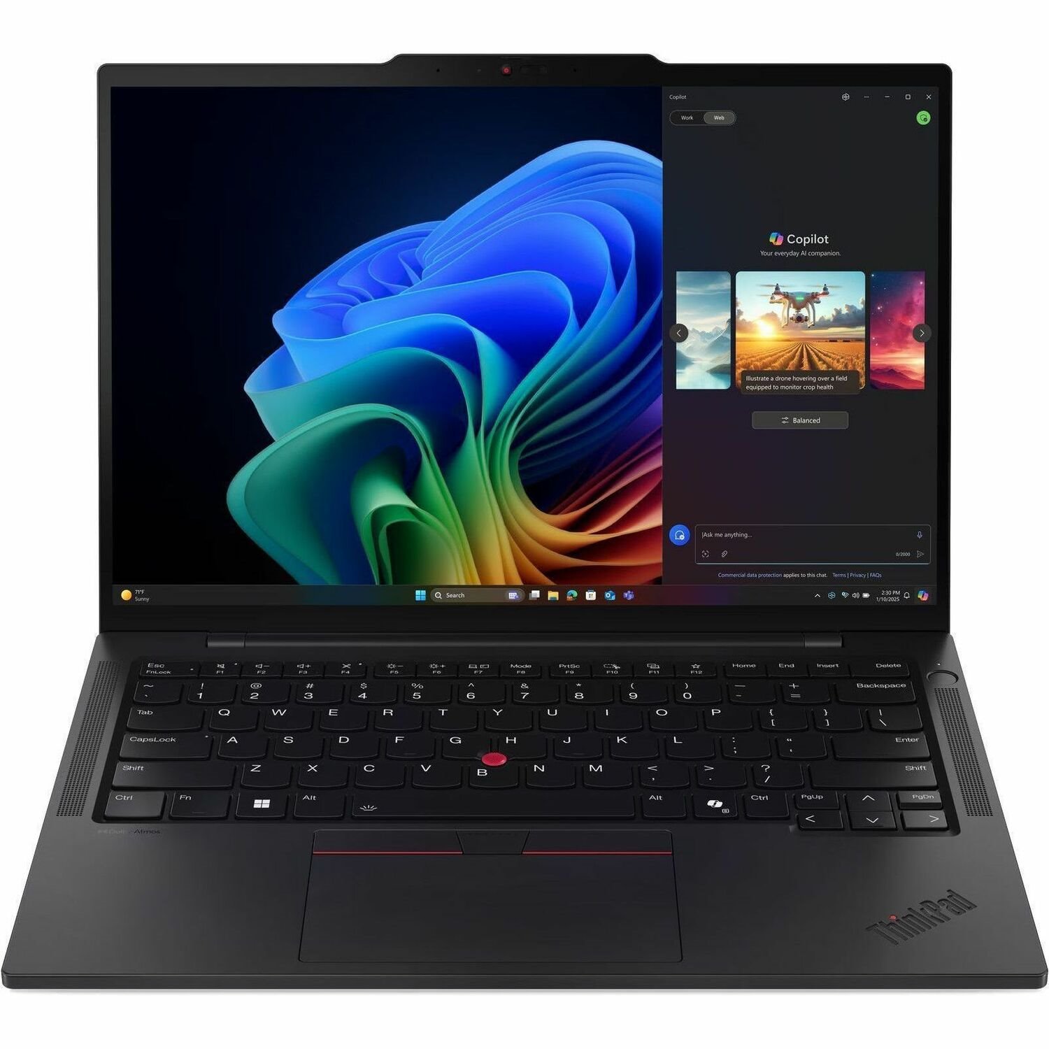 Lenovo ThinkPad T14s Gen 6 21R2S2H307 35,6 cm (14 Zoll) Notebook - WUXGA - 60 Hz - Intel Core Ultra 5 2nd Gen 235U - vPro-Technologie - 16 GB - 512 GB SSD - Schweizerisch Tastatur - Schwarz