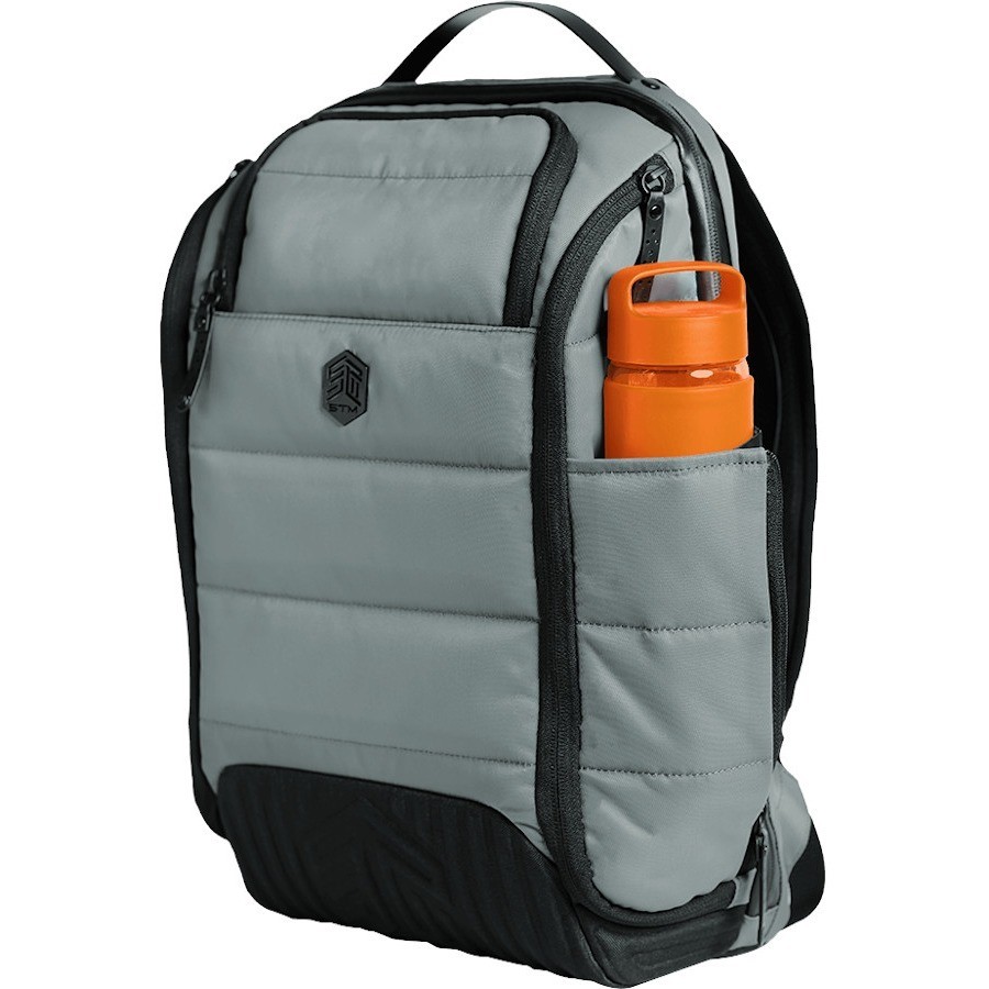 STM (DUX) 16L LAPTOP BACKPACK, FITS UP TO 15", GREY , 3YR WTY