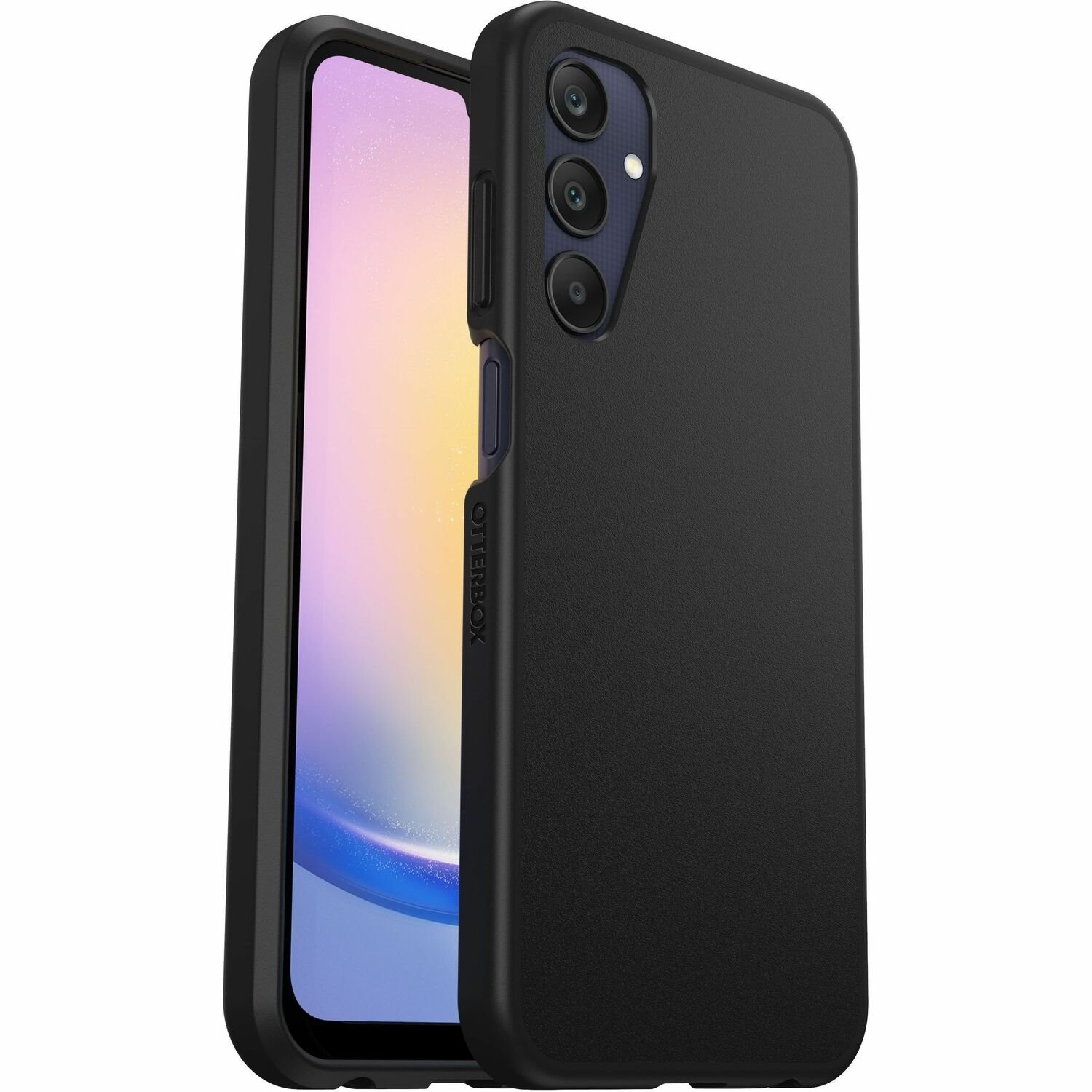 OtterBox React Case for Samsung Galaxy A25 5G Smartphone - Black - Retail - 1