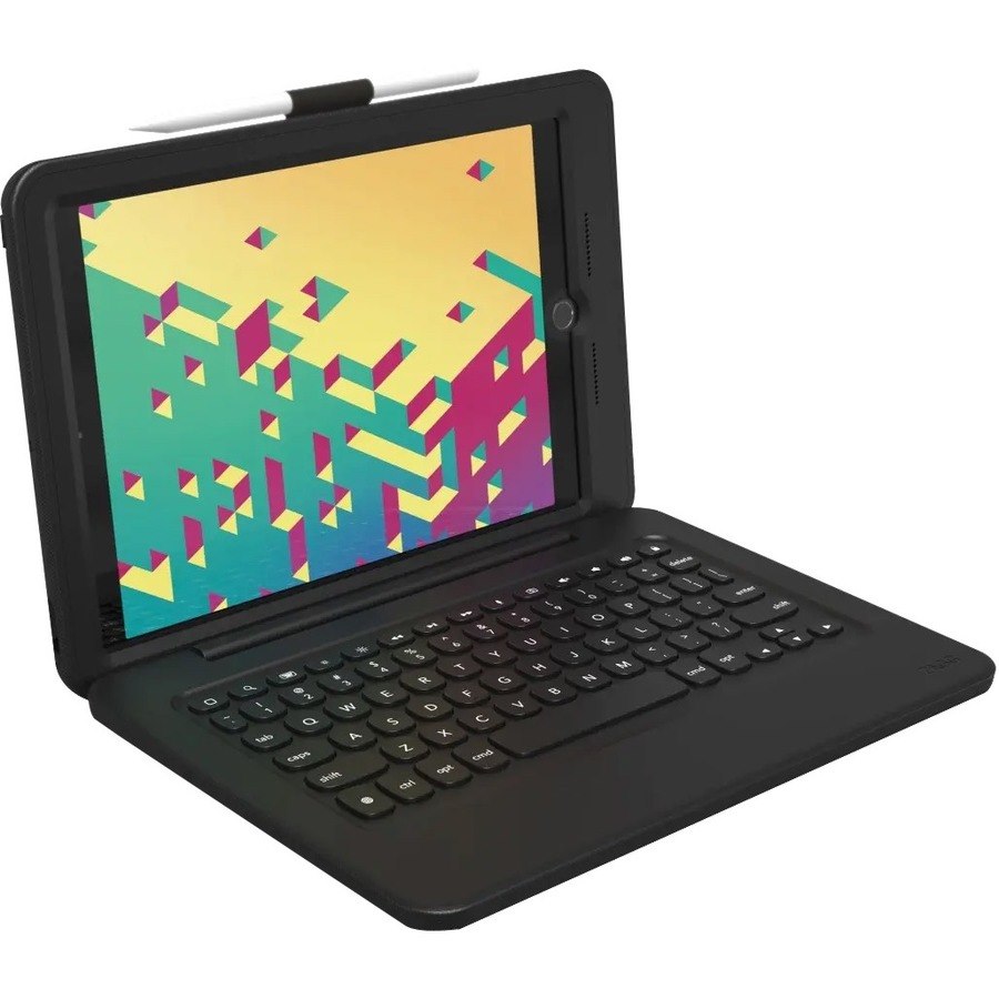 ZAGG Rugged Pro Connect Tablet Keyboard & Case for iPad 10.2-in (7-9 Gen)