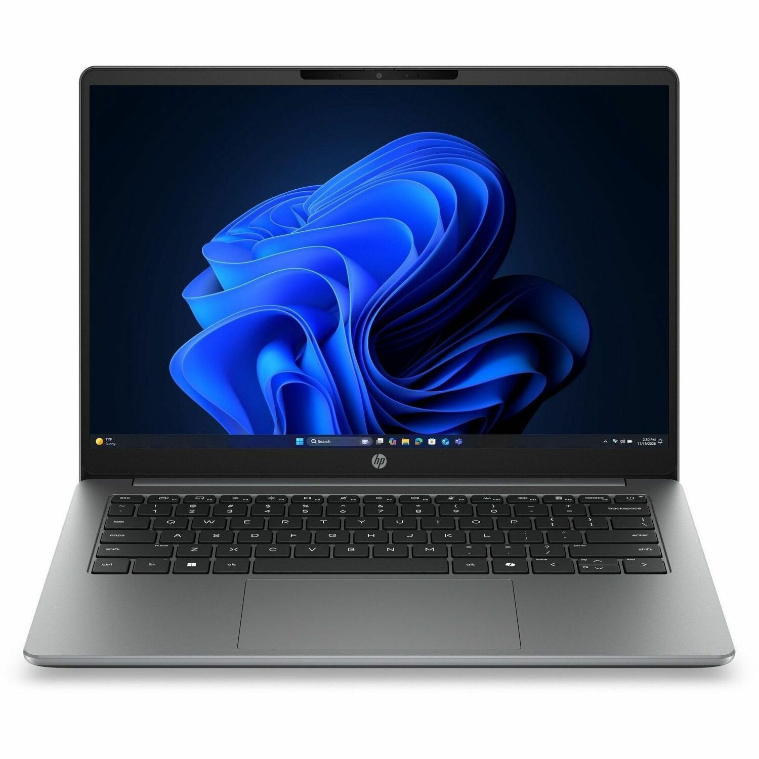 HP 200 G2a 14" Notebook - WUXGA - AMD Ryzen 5 Ryzen 7000 Series 7520U - 16 GB - 512 GB SSD - Meteor Silver