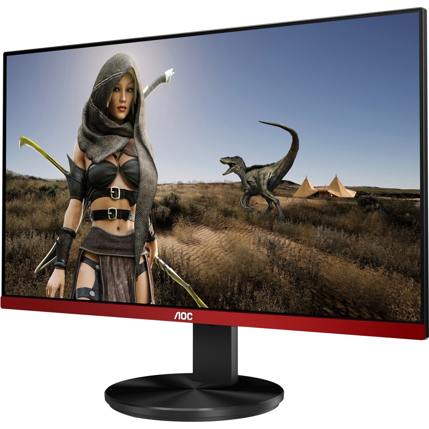 AOC G2790VXA 27" Class Full HD Gaming LCD Monitor - 16:9 - Black/Red