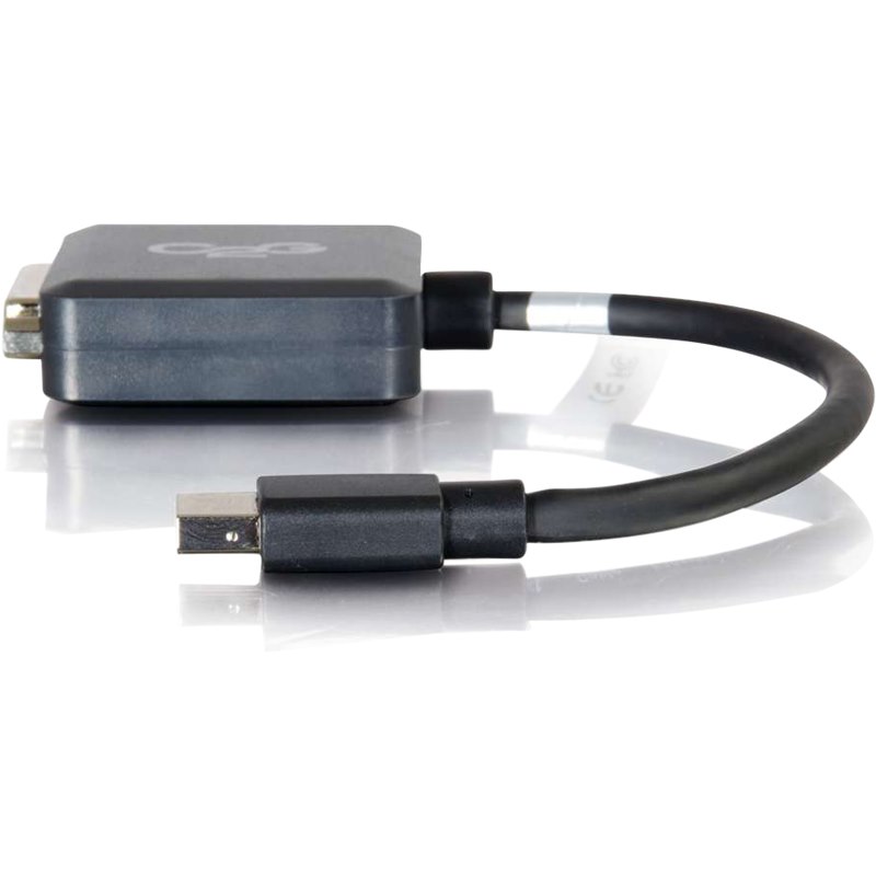 C2G Mini DisplayPort to DVI Adapter - Mini DP to Single Link DVI-D - M/F