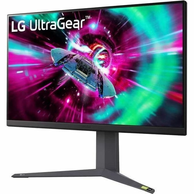 LG UltraGear 32GR93U-B 32" Class 4K UHD Gaming LCD Monitor - 16:9 - Purple Grey