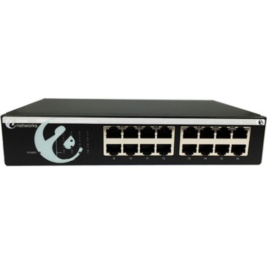 Amer Networks 16-Port 10/100/1000Base-T Gigabit Ethernet Desktop Switch SGRD16