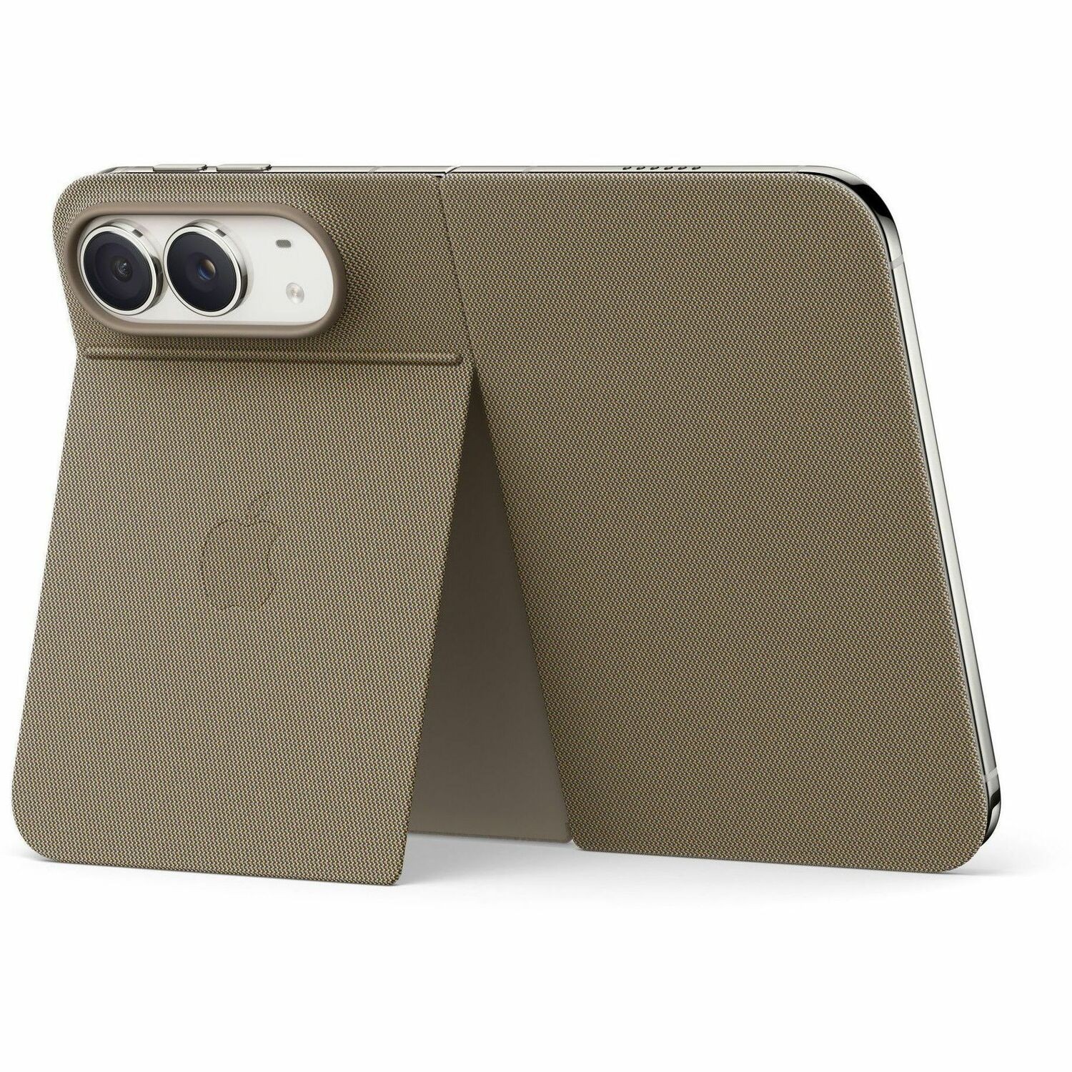 Apple iPhone Duo Folio With Kickstand - Taupe