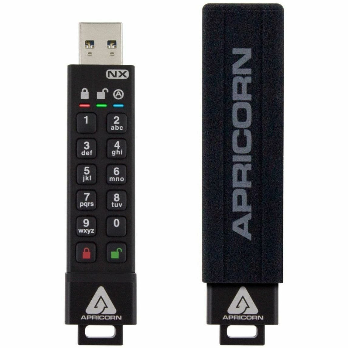 Apricorn Aegis Secure Key 3NX 512GB Usb 3.2 (gen 1) type a Flash Drive