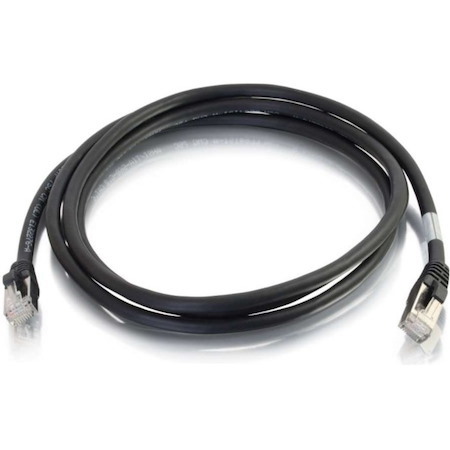 C2G-20ft Cat6 Snagless Shielded (STP) Network Patch Cable - Black