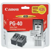 Canon PG-40 Original Inkjet Ink Cartridge - Black Pack