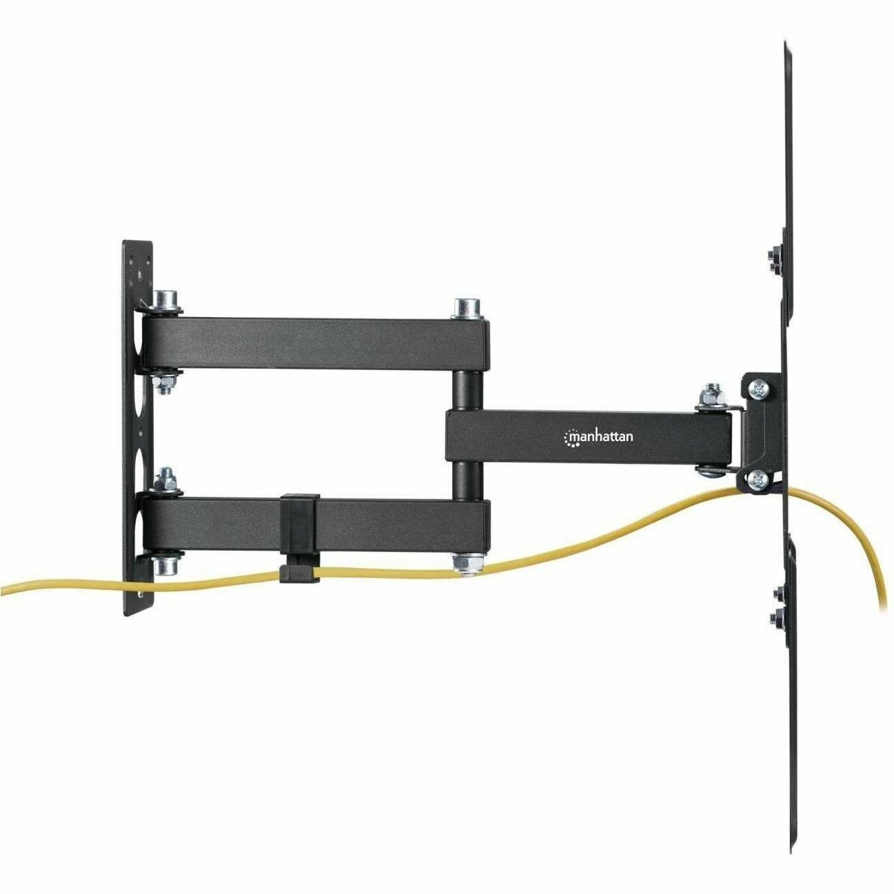 Manhattan Mounting Arm for Curved Screen Display, Display Screen, TV, Monitor - Black