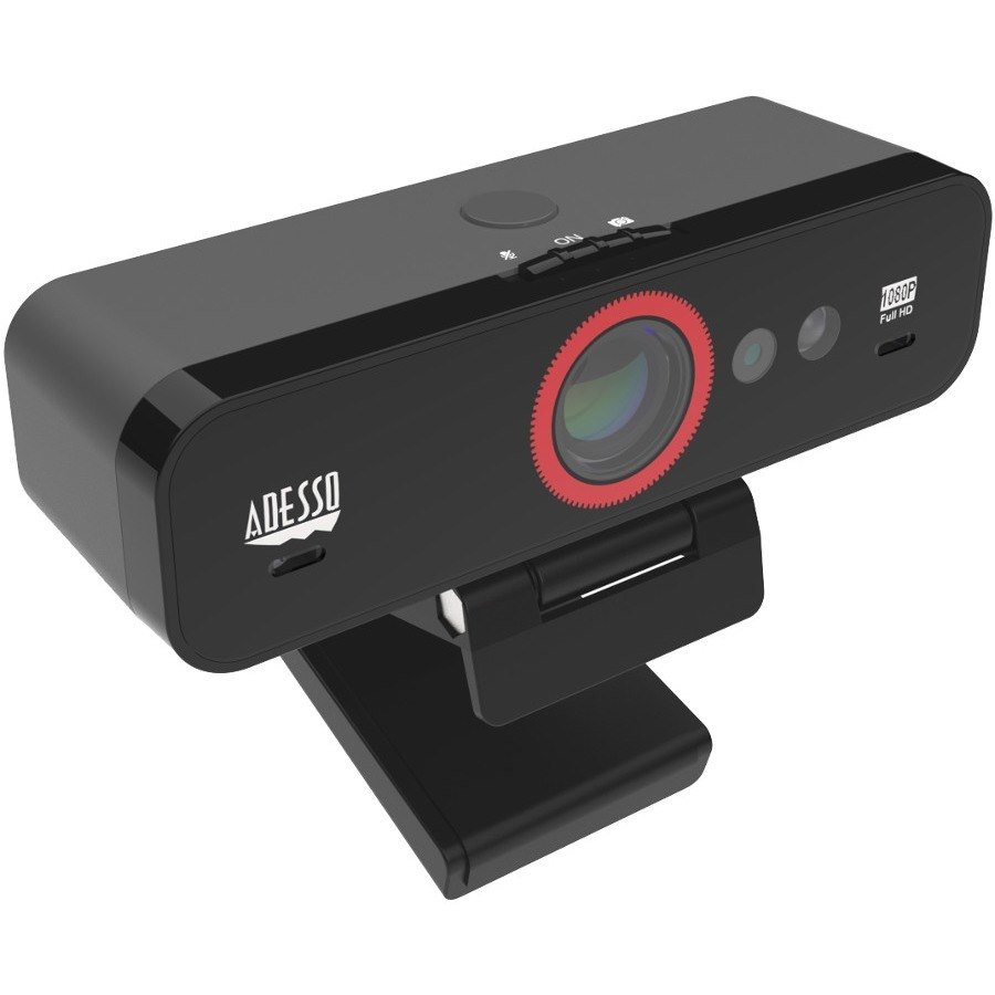 Adesso CyberTrack F1 Webcam - 2.1 Megapixel - 30 fps - USB 2.0 - 1 Each