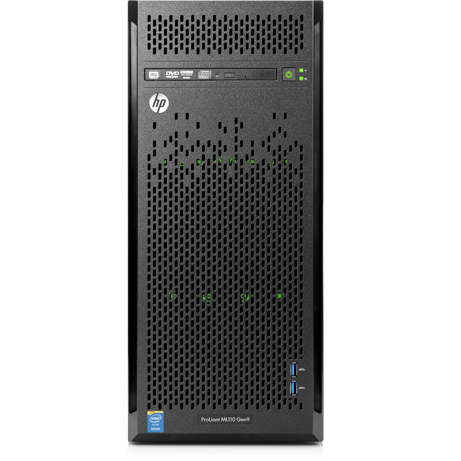 HPE ProLiant ML110 G9 4.5U Tower Server - 1 Xeon E5-2620 v4 2.10 GHz - 8 GB RAM - Serial ATA/600 Controller
