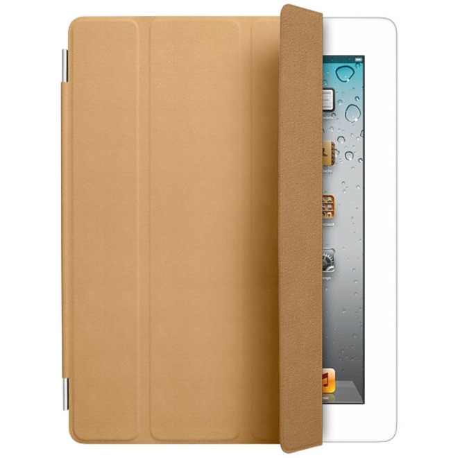 Apple iPad Smart Cover - Leather - Tan