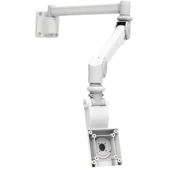 Compulocks VESA Medical Grade Extra Long Articulating Monitor Arm White