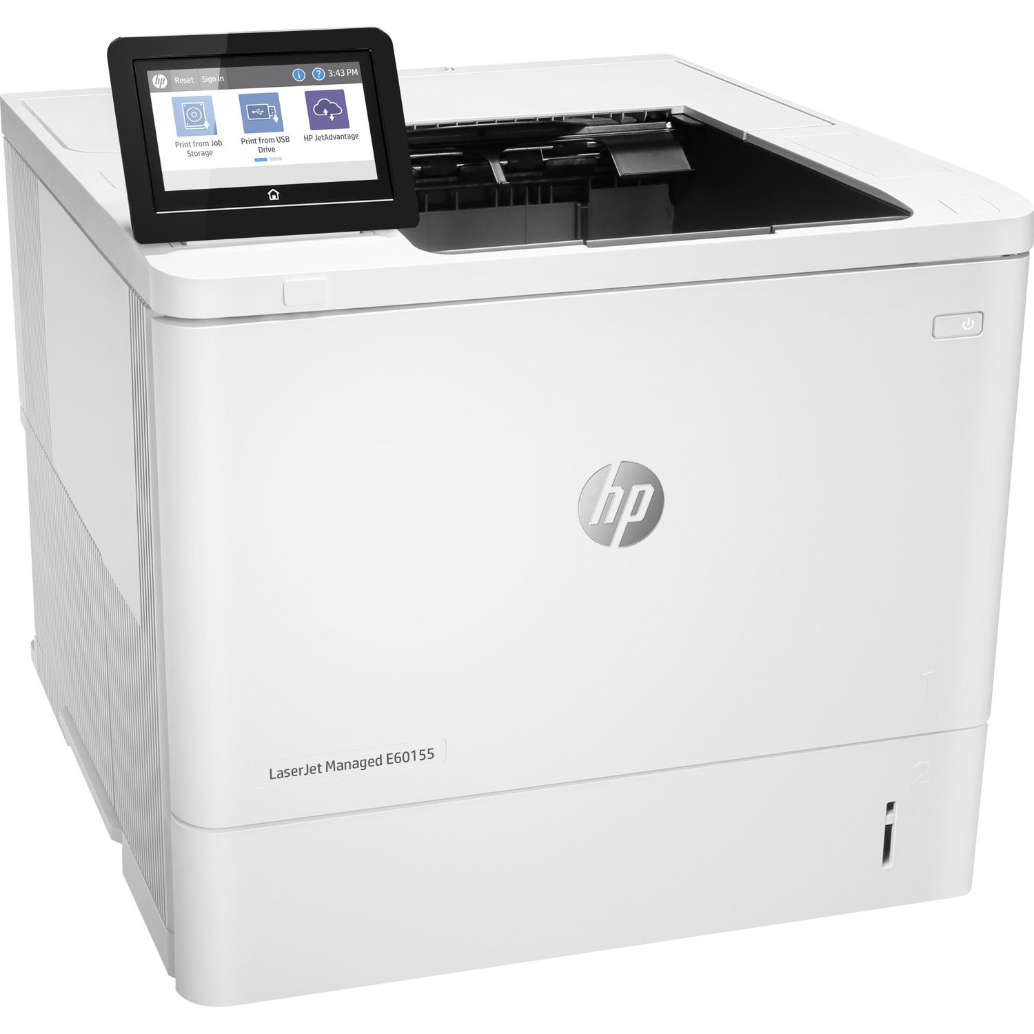 HP LaserJet Managed E60155 E60155dn Desktop Laser Printer - Monochrome