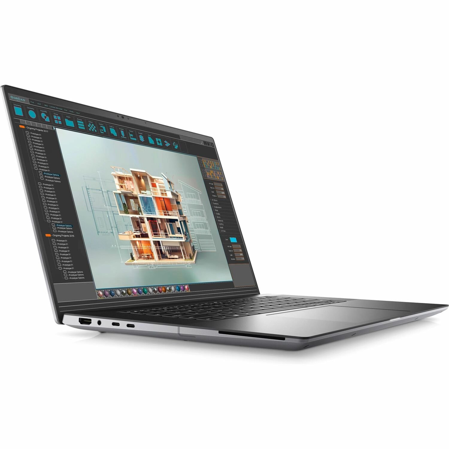 Dell Precision 5000 5690 16" Mobile Workstation - Full HD Plus - Intel Core Ultra 7 165H - vPro Technology - Intel Evo Platform - 32 GB - 1 TB SSD - English (US) Keyboard - Anodized Titan Gray