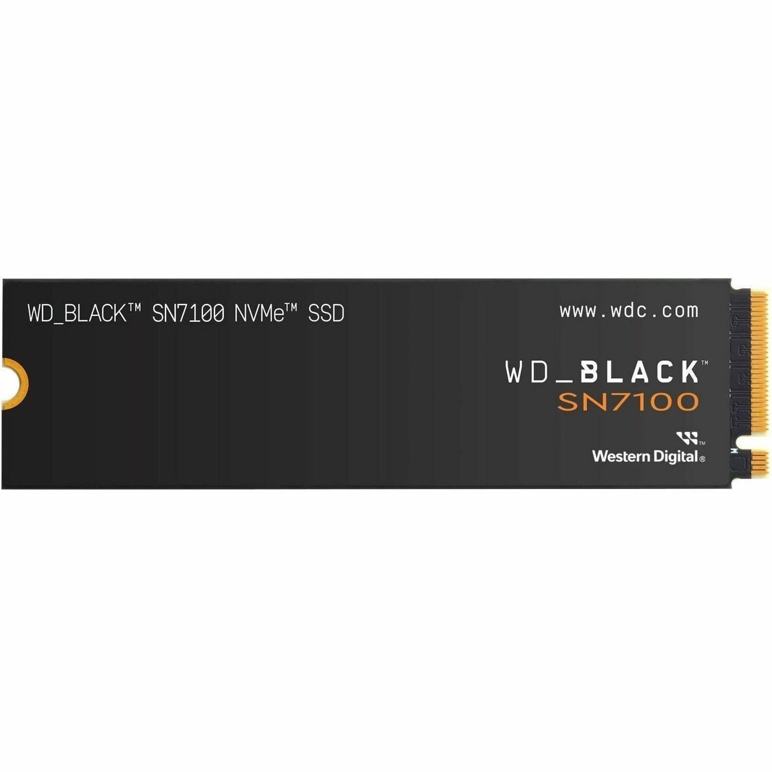Western Digital WD BLACK SN7100 NVMe - 1TB SSD - 7250MB/s 6900MB/s R/W 1000K/1400K IOPS M.2 2280 PCIe4.0 5yrs ~WDS100T4X0E-00CJA0
