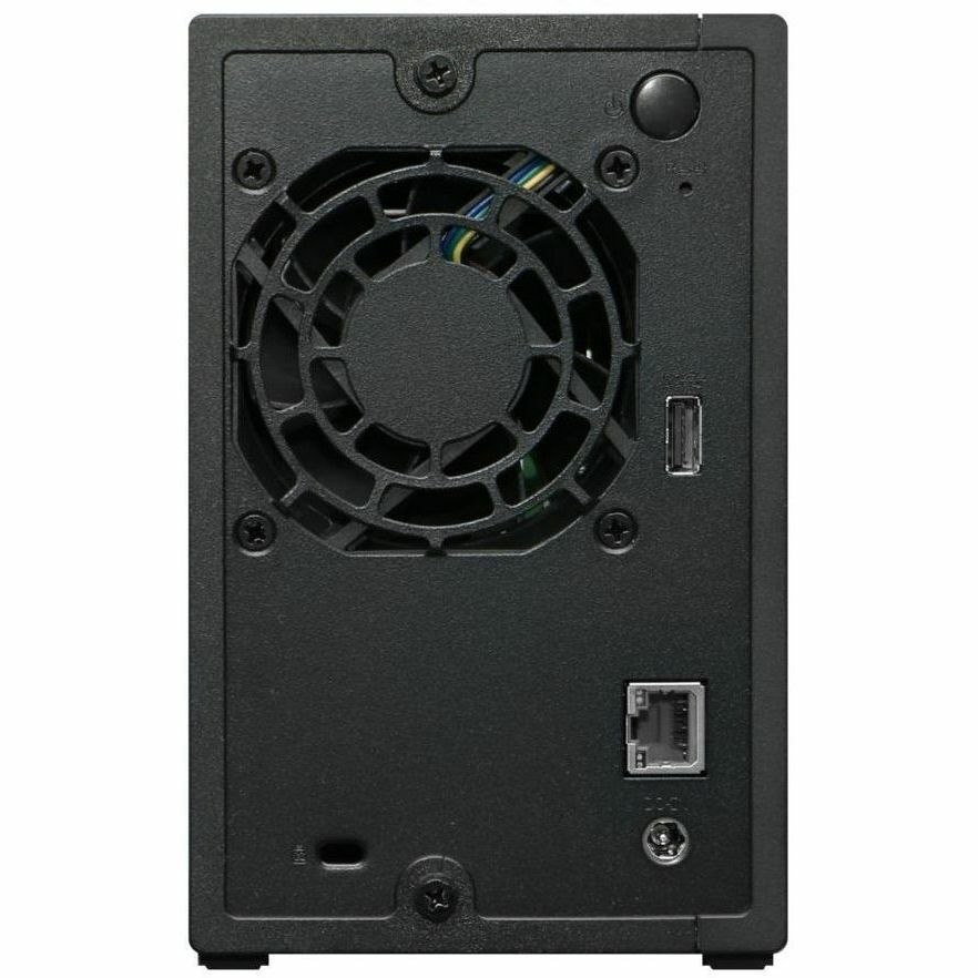 Asustor 2-Bay Nas(No Disk),Realtek RTD1619B 1.7GHz, 1GB, GbE Lan(1), Usb(2), TWR, 3YR