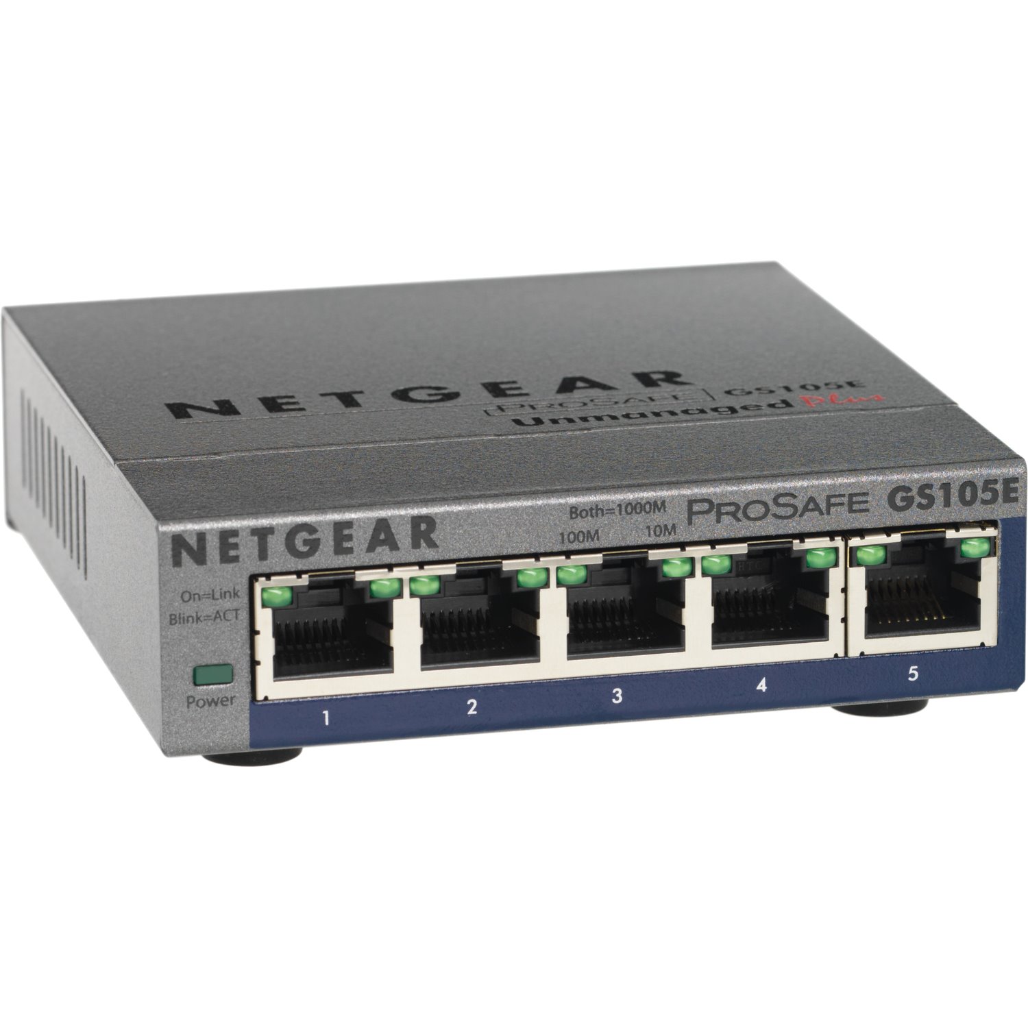 Netgear ProSafe GS105E 5 Ports Manageable Ethernet Switch - 10/100/1000Base-T