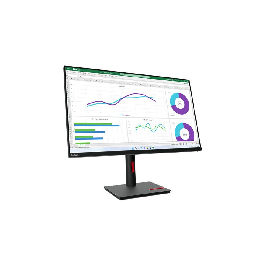 Lenovo ThinkVision T32h-30 32" Class WQHD LED Monitor - 16:9