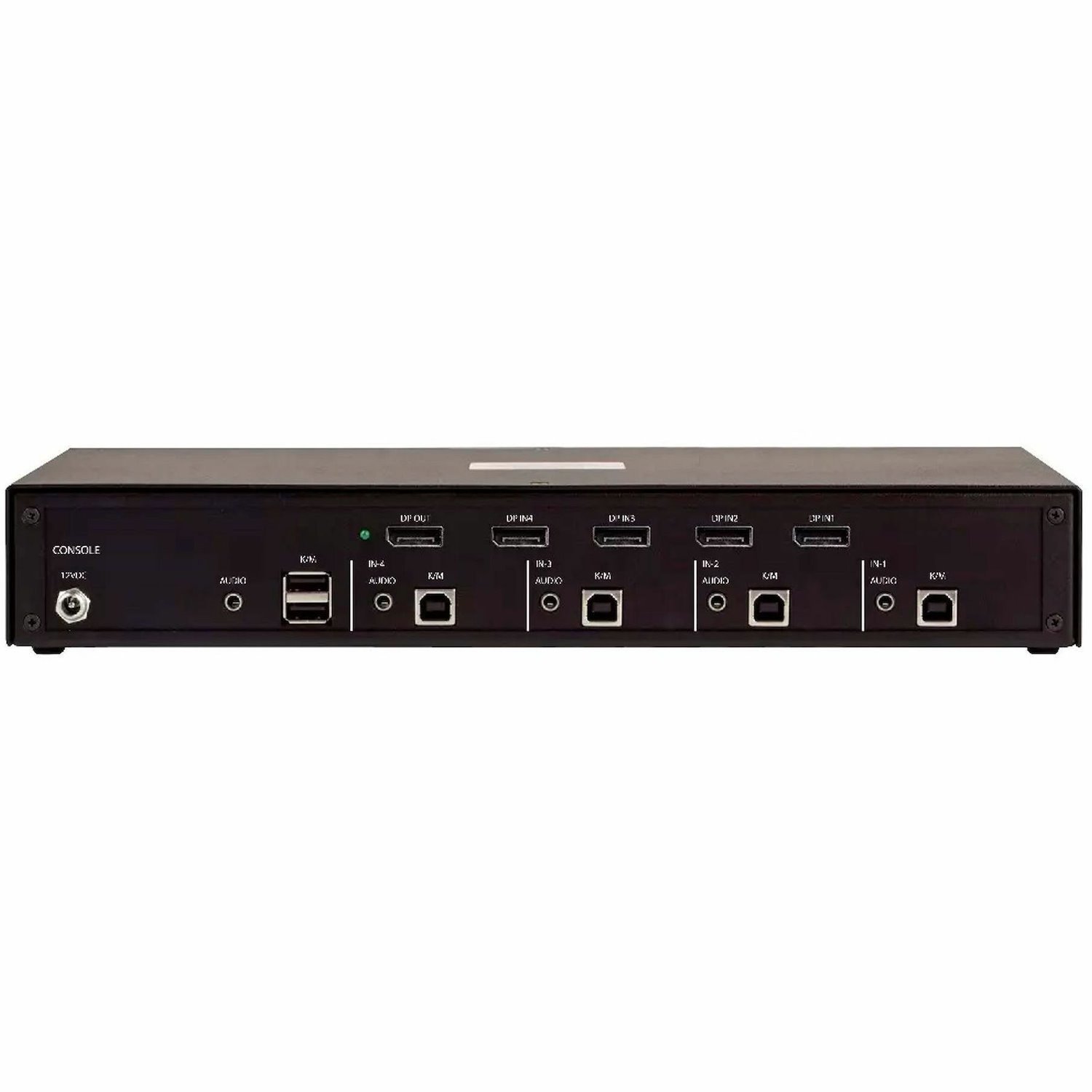 StarTech.com Secure 4-Port KVM Switch, DisplayPort, 4K 30Hz, NIAP 4.0 Desktop KVM, Metal Housing, Made in the USA