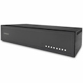 StarTech.com Secure 8-Port Dual-Monitor KVM Switch, DisplayPort, 4K 30Hz, NIAP 4.0, CAC, Made in the USA