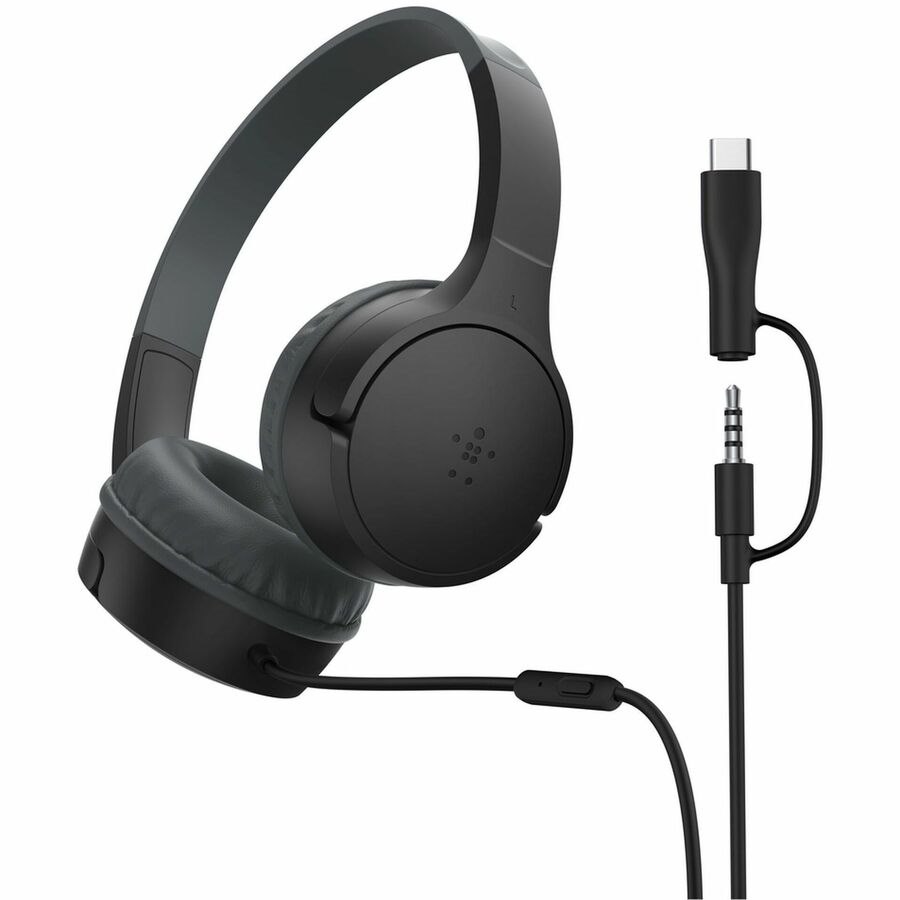 Belkin SoundForm Mini New Wired On-Ear Headphones for Kids