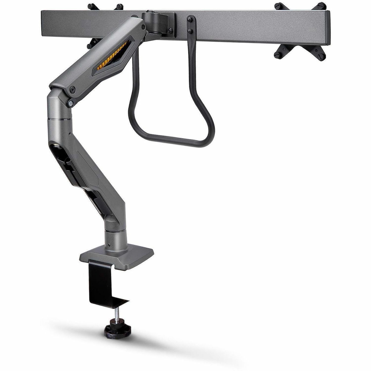 STARTECH.COM DESK MOUNT DUAL MONITOR ARM W/ CROSSBAR, UP TO 27" DISPLAYS, 10 YR