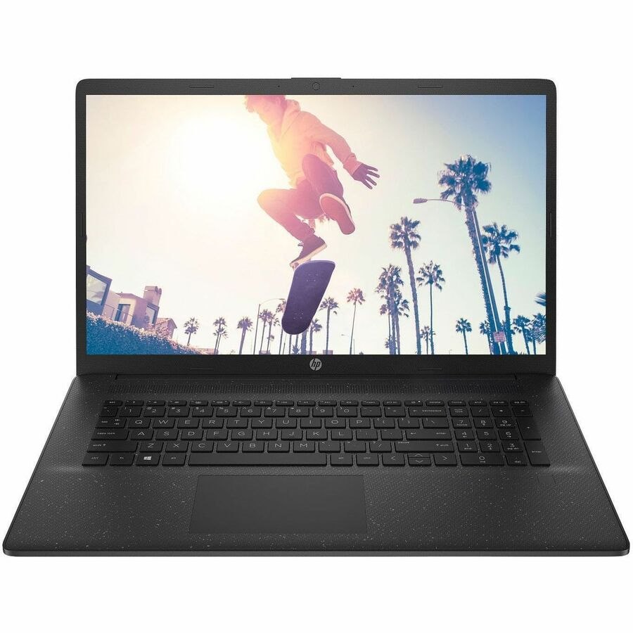 HP 17-cn0104na 43.9 cm (17.3") Notebook - Full HD - Intel Pentium Silver N5030 - 4 GB - 128 GB SSD - Jet Black