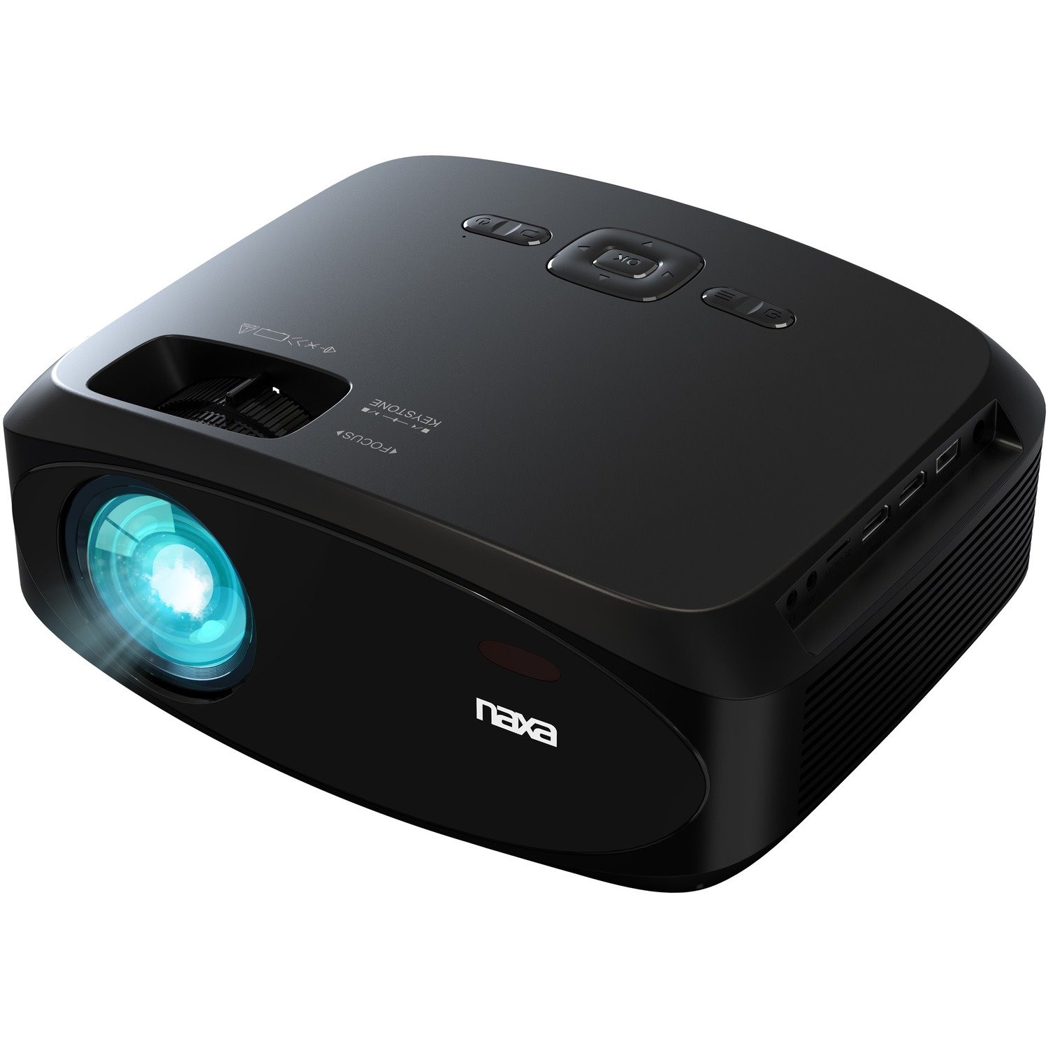 Naxa NVP-3002C LCD Projector - Black