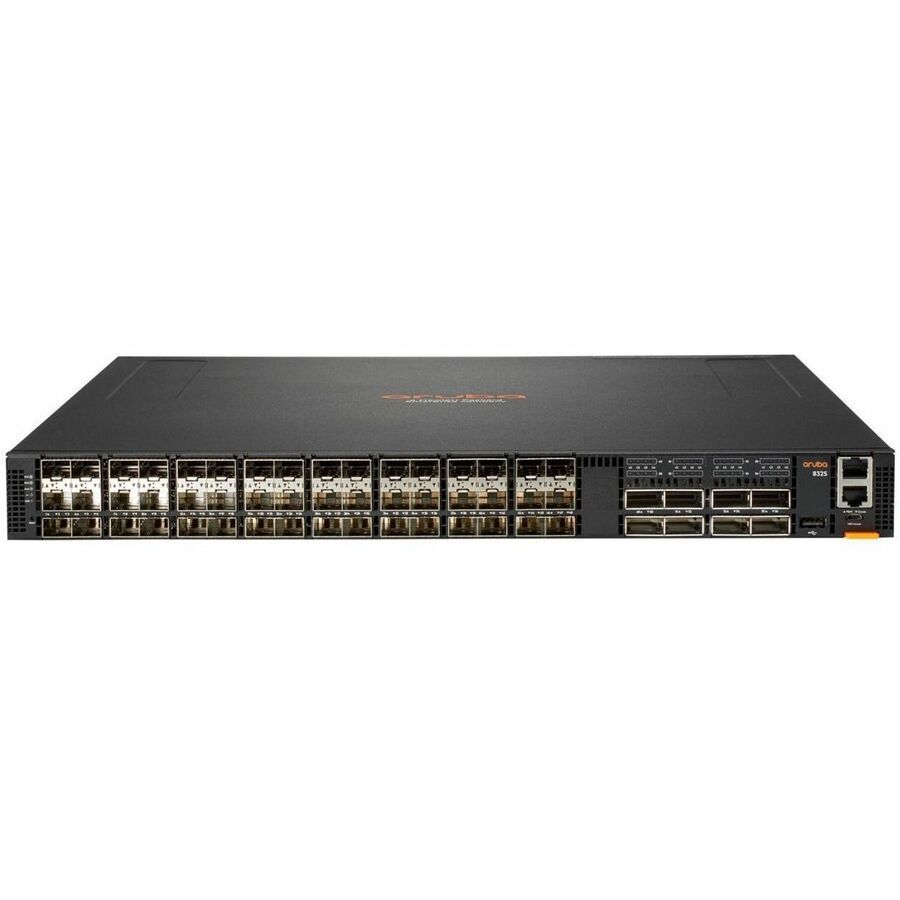 HPE 8325-48Y8C Ethernet Switch - 25 Gigabit Ethernet, 100 Gigabit Ethernet - 25GBase-X, 100GBase-X - Black