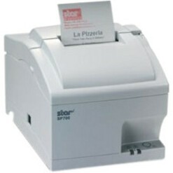 Star Micronics SP742M Desktop Dot Matrix Printer - Monochrome - Receipt Print - With Cutter - White