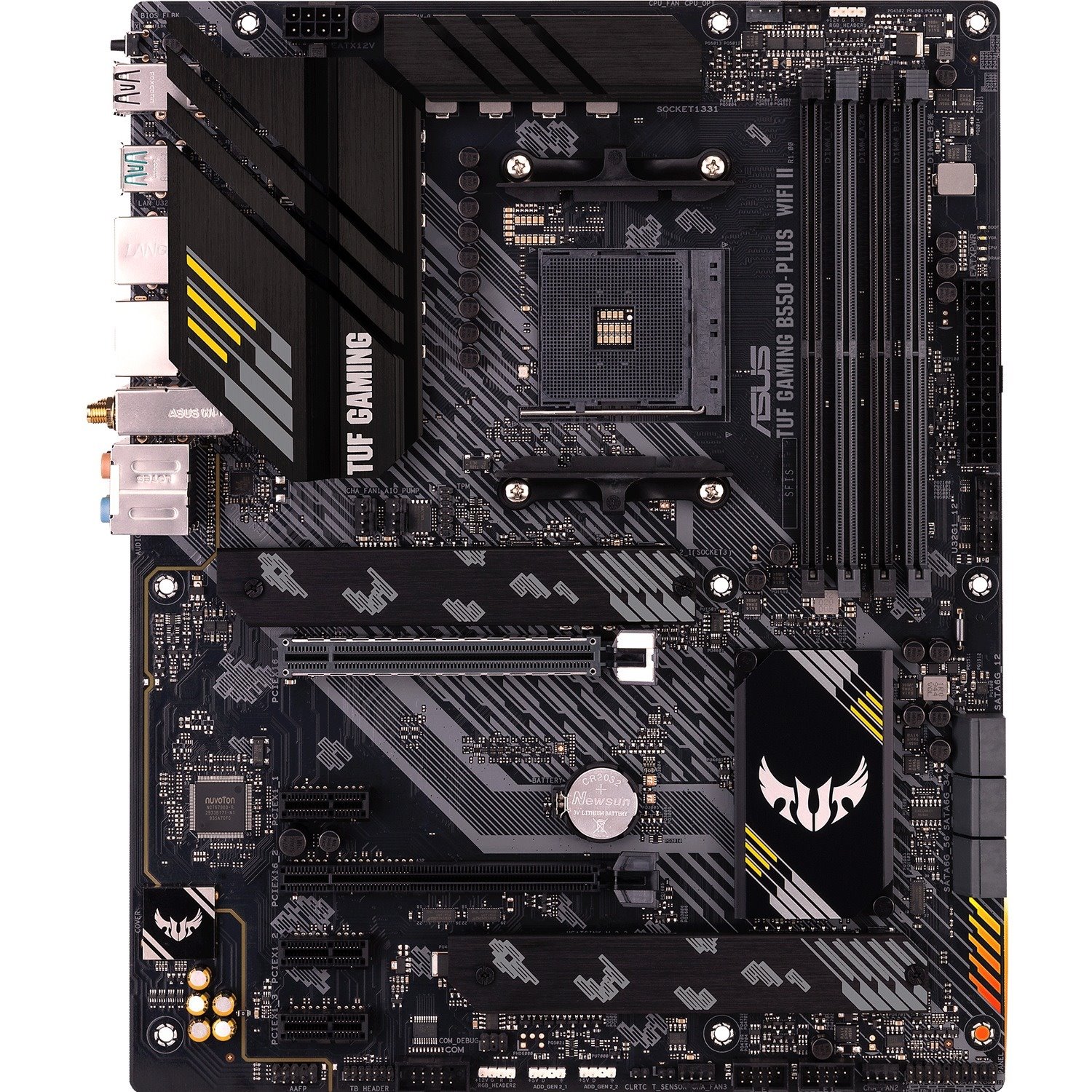 TUF GAMING B550-PLUS WIFI II Gaming Desktop Motherboard - AMD B550 Chipset - Socket AM4 - ATX