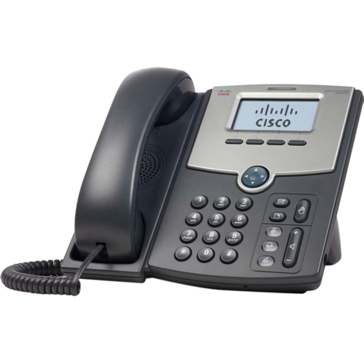 Cisco SPA512G IP Phone - Corded - 3 Multiple Conferencing - Dark Gray, Silver