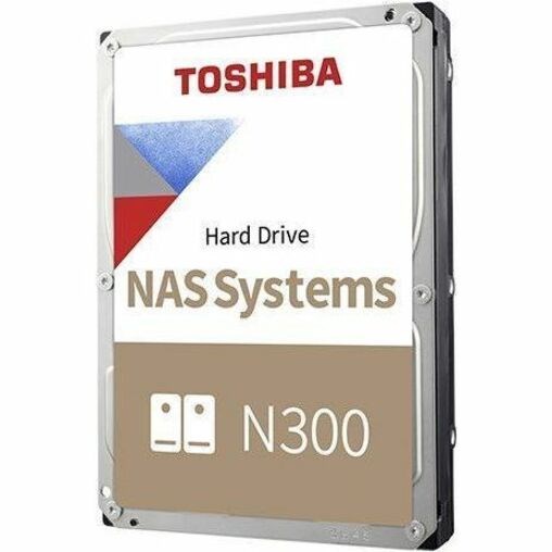 Toshiba N300 HDWG740XZSTC 4 TB Hard Drive - 3.5" Internal - SATA (SATA/600) - Conventional Magnetic Recording (CMR) Method