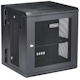 StarTech.com 4-Post 12U Wall Mount Network Cabinet, 19" Hinged Wall-Mounted Server Rack for IT Equipment, Flexible Lockable Rack Enclosure