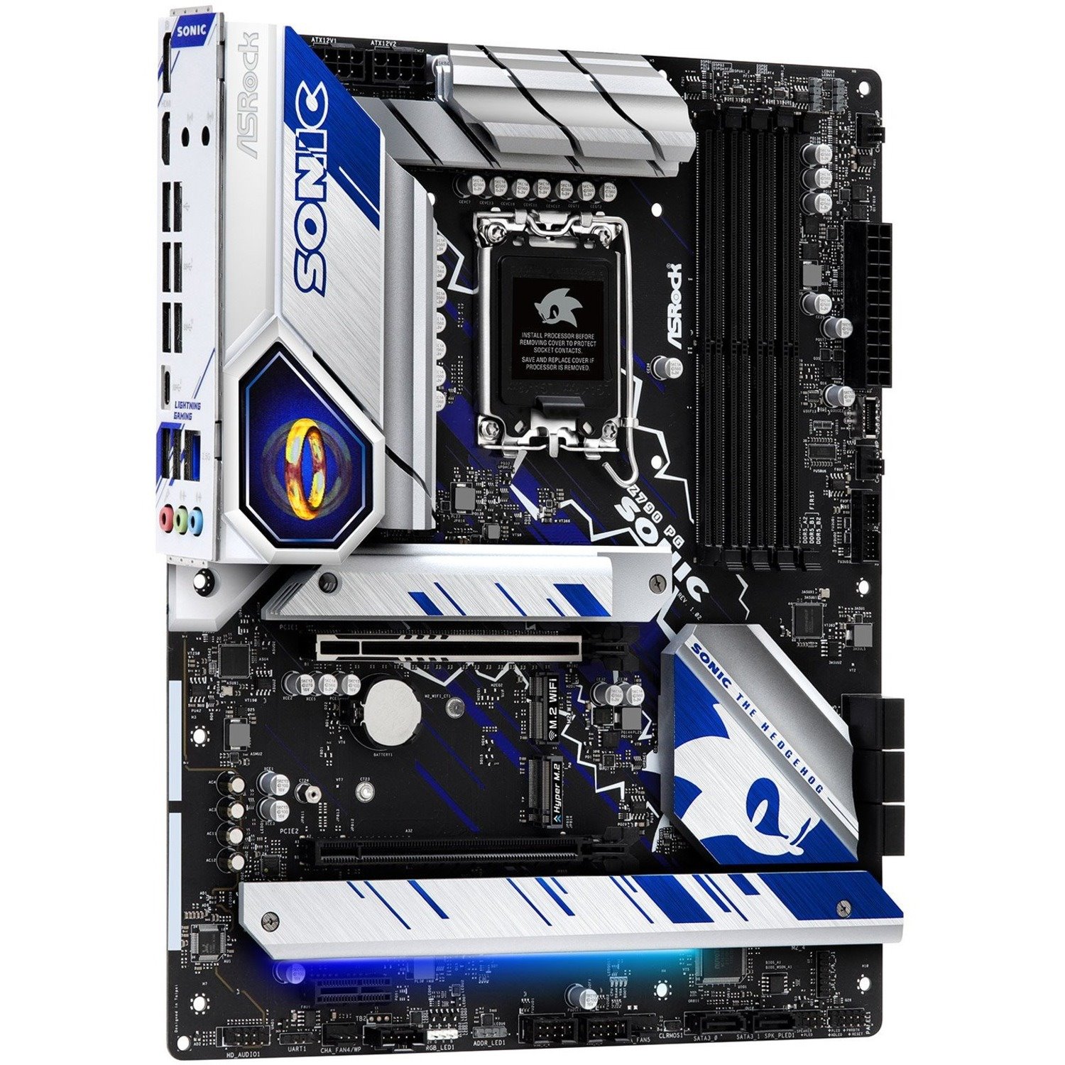 ASRock Z790 PG SONIC Gaming Desktop Motherboard - Intel Z790 Chipset - Socket LGA-1700 - ATX