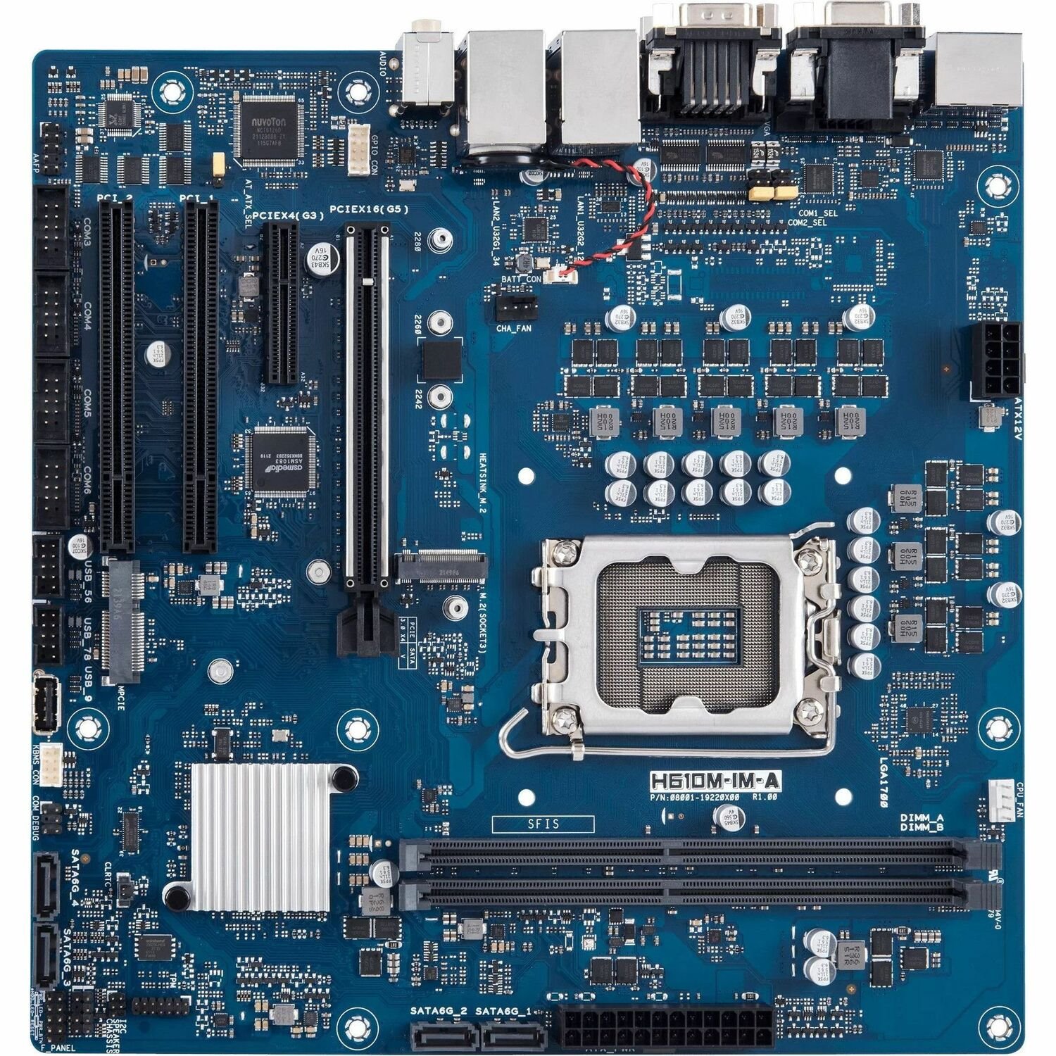 Asus H610M-IM-A Industrial Motherboard - Intel H610 Chipset - Socket LGA-1700 - ATX