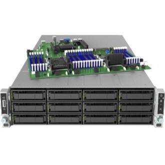 Intel Server System LFRB2312WFTF401 2U Rack Server - 2 Xeon Silver 4106H 1.80 GHz - Serial Attached SCSI (SAS), Serial ATA Controller