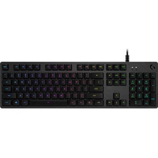 Logitech Carbon G512 Keyboard - Cable Connectivity - USB 2.0 Interface