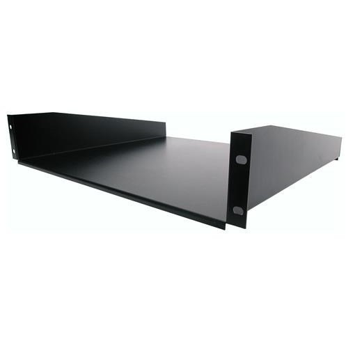 StarTech.com 2U Server Rack Cabinet Shelf - Fixed 16" Deep Cantilever Rackmount Tray for 19" Data/AV/Network Enclosure w/cage nuts, screws