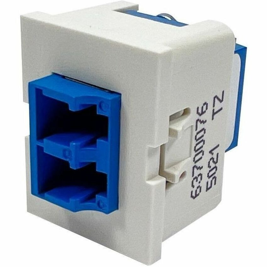 Ortronics Tracjack,LC, Duplex, Blue Adapter