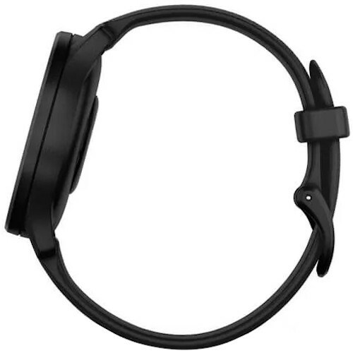 Garmin v&iacute;vomove Sport Smart Watch - 40 mm Case Height - 40 mm Case Width - Black, Slate Body Color - Fiber Reinforced Polymer Case Material - Silicone Band Material