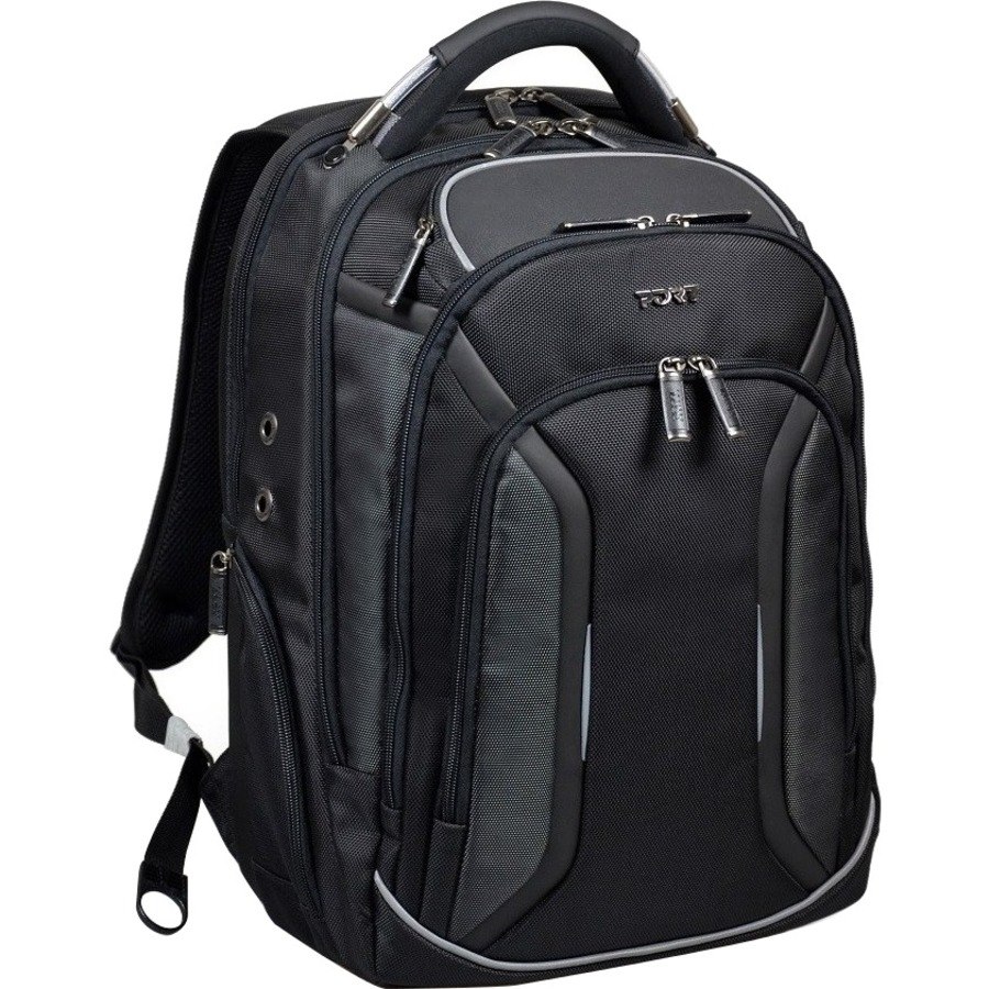 Port Melbourne Carrying Case (Backpack) for 39.6 cm (15.6") to 39.6 cm (15.6") Notebook - Black