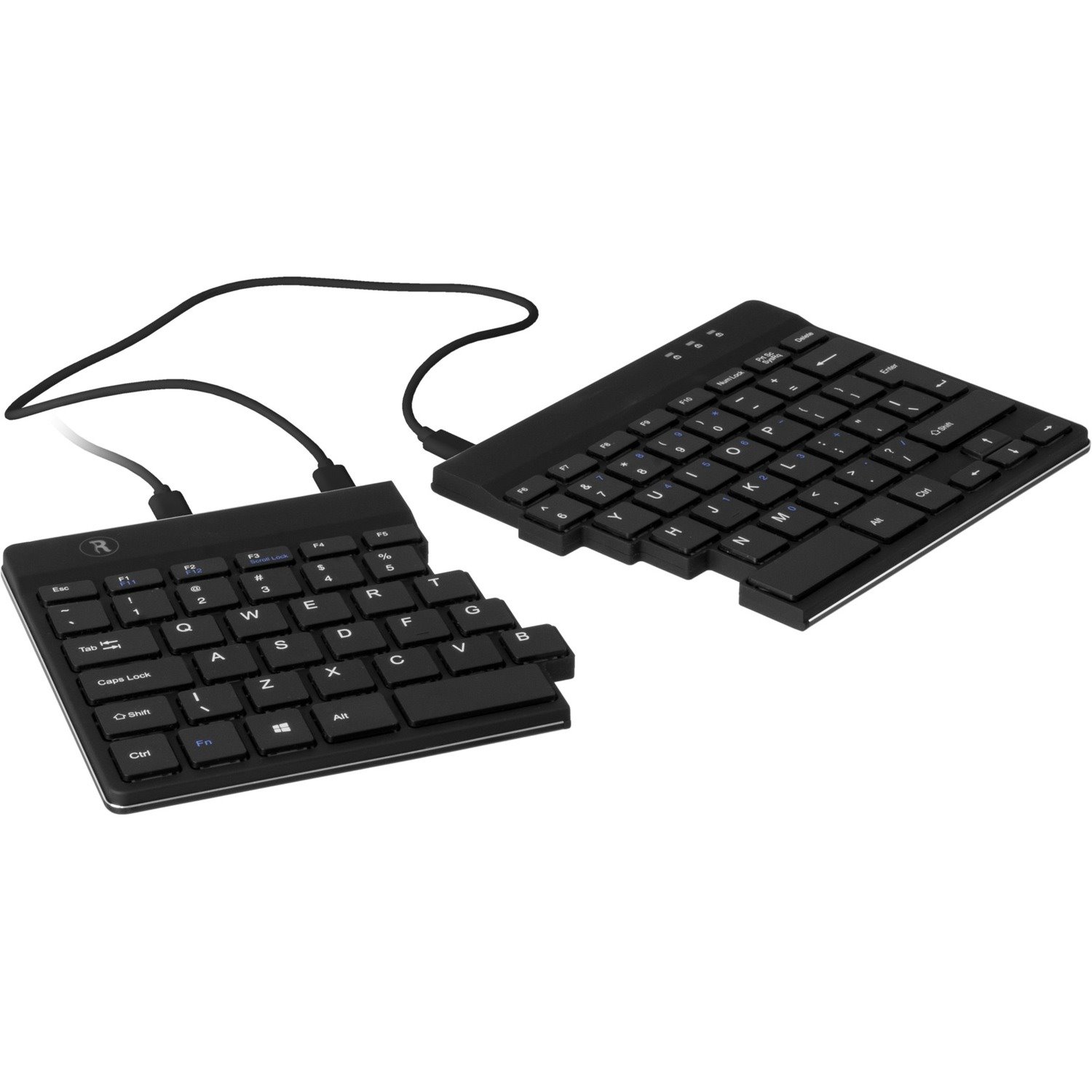 R-Go Split Break ergonomic keyboard, QWERTY (Nordic)